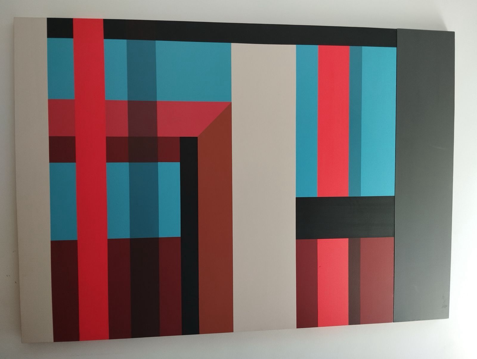 Cuadro Multicolor Mono Lira.