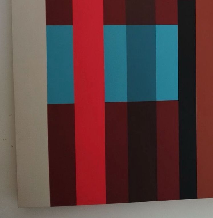 Cuadro Multicolor Mono Lira. - Imagen 3