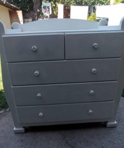 Cómoda mudador blanco