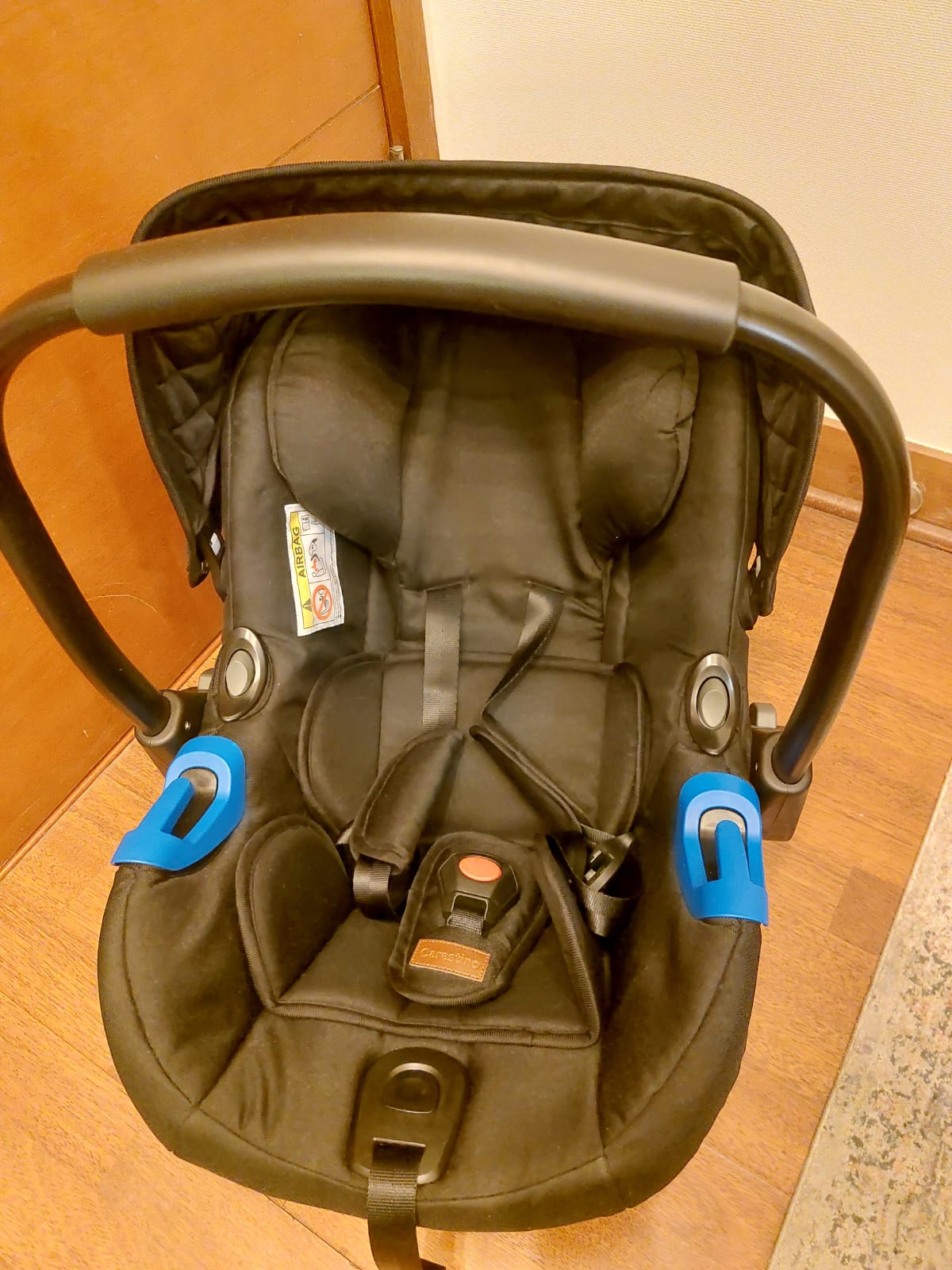 Coche Carestino con moisés y silla de auto - Imagen 3