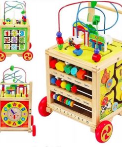 Correpasillos multifuncional madera