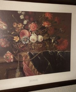 Cuadro flores lamina