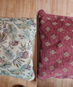 Par de cojines tapicería