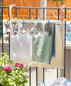 Colgador plegable para barra o puerta