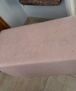 Banquetas baúl rosa palo