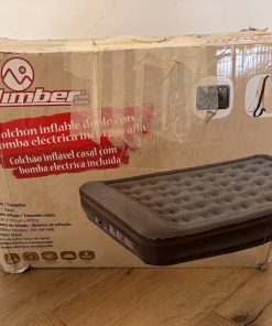 Colchón inflable eléctrico de 2 plazas klimber