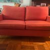 Sofá 2 cuerpos rojos