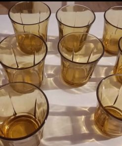 Set 10 vasos color ambas