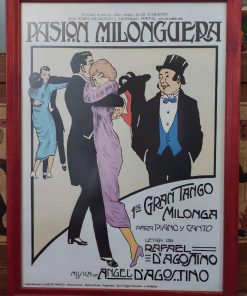 Cuadro lámina Tango