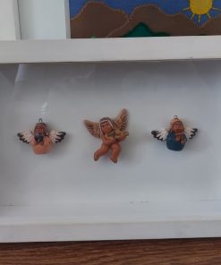 Cuadros figuras ángeles andinos