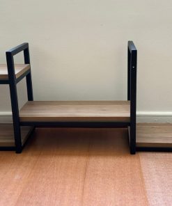 Repisa baja madera y metal