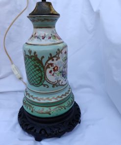 Base lámpara china porcelana