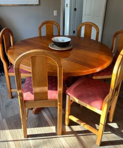 Juego de comedor redondo 6 sillas Raulí