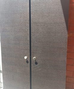 Mueble bar 2 puertas café moro