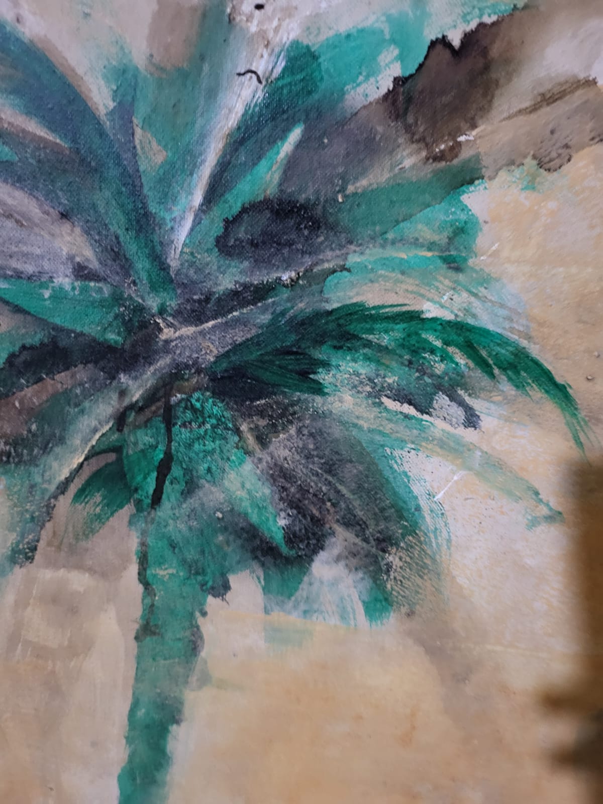 Cuadro abstracto flor Giancarlo Bertini - Imagen 2