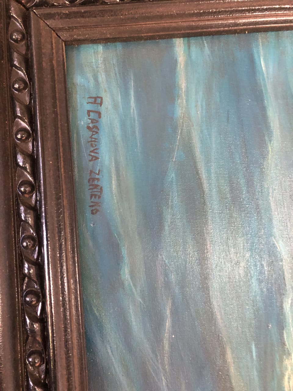 Cuadro barco de Casanova Zenteno - Imagen 3