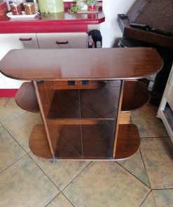 Rack tv melamina 2 secciones