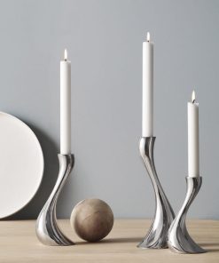 Set 3 Candelabros Cobra Georg Jensen