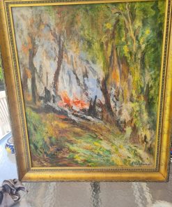 Cuadro paisaje de María Consuelo Ríos