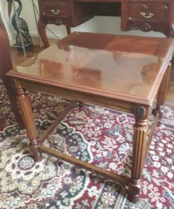 Mesa lateral marquetería importada