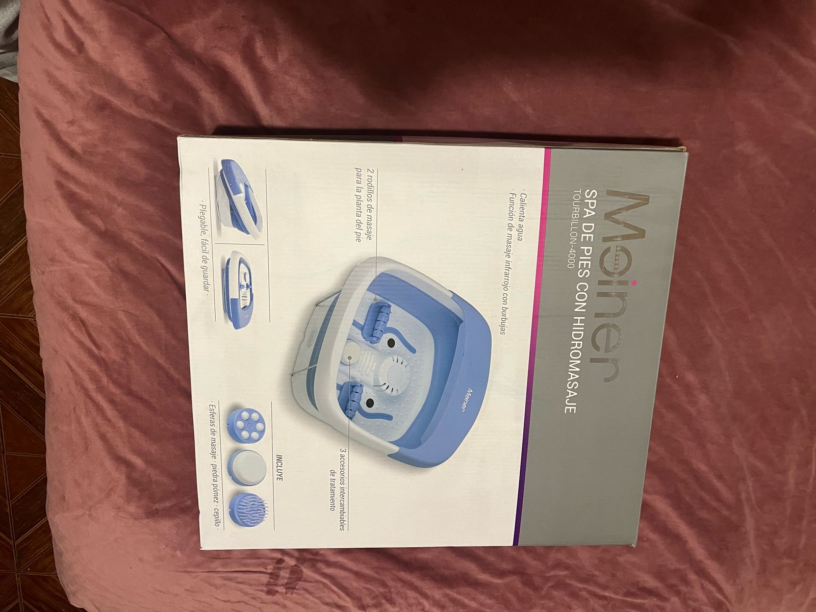 Spa de pies con hidromasaje Meiner - Imagen 3