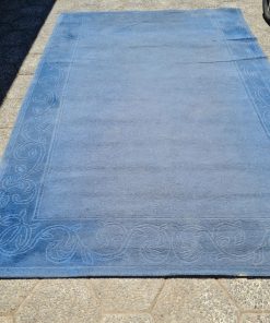 Alfombra sobrepuesta azul