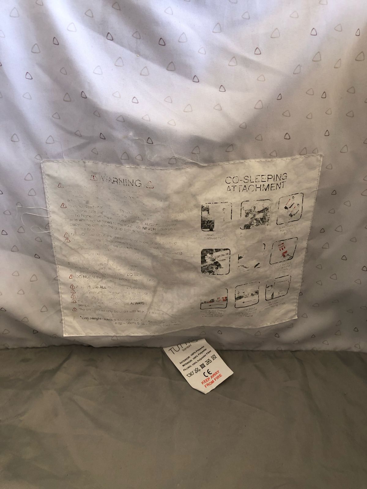 Cuna colecho roble/grafito Cozee - Imagen 4