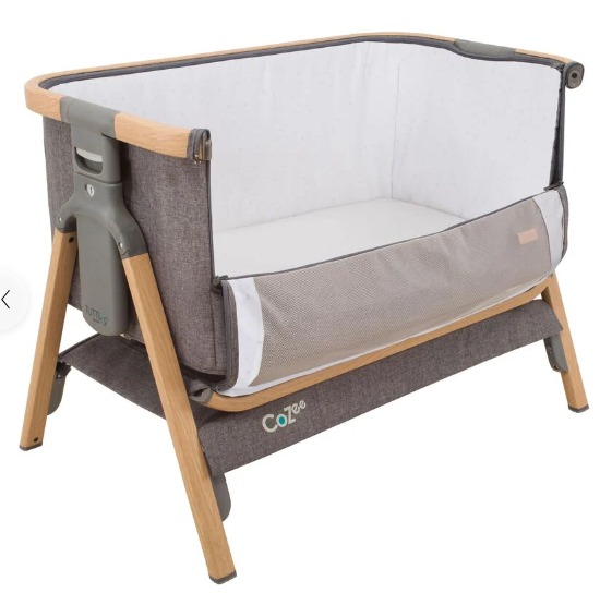 Cuna colecho roble/grafito Cozee - Imagen 7