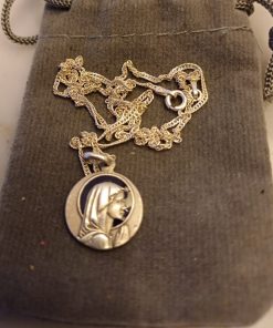 Collar de plata Virgen