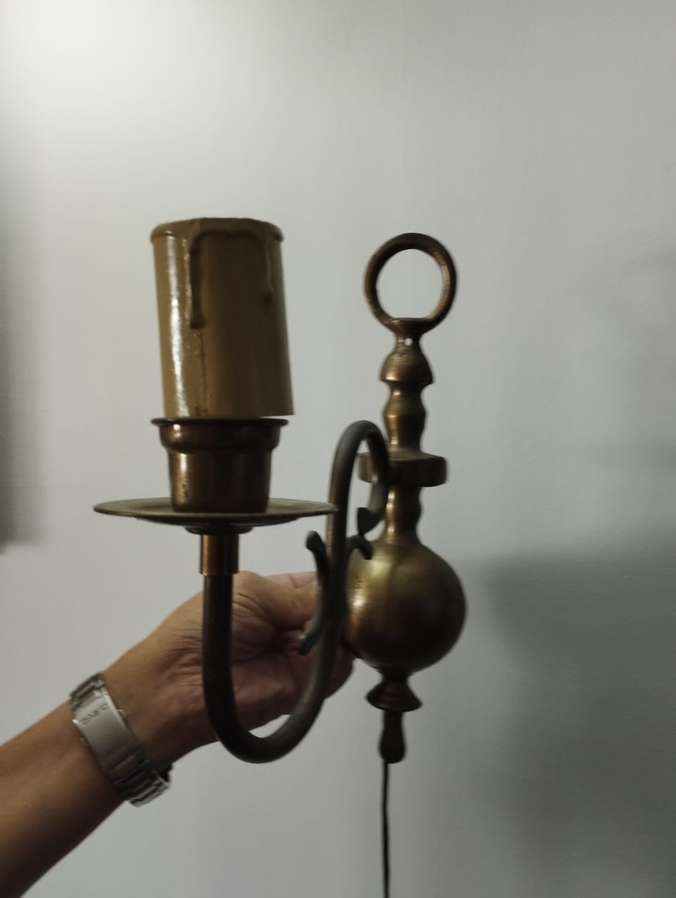 Par apliques de bronce - Imagen 4