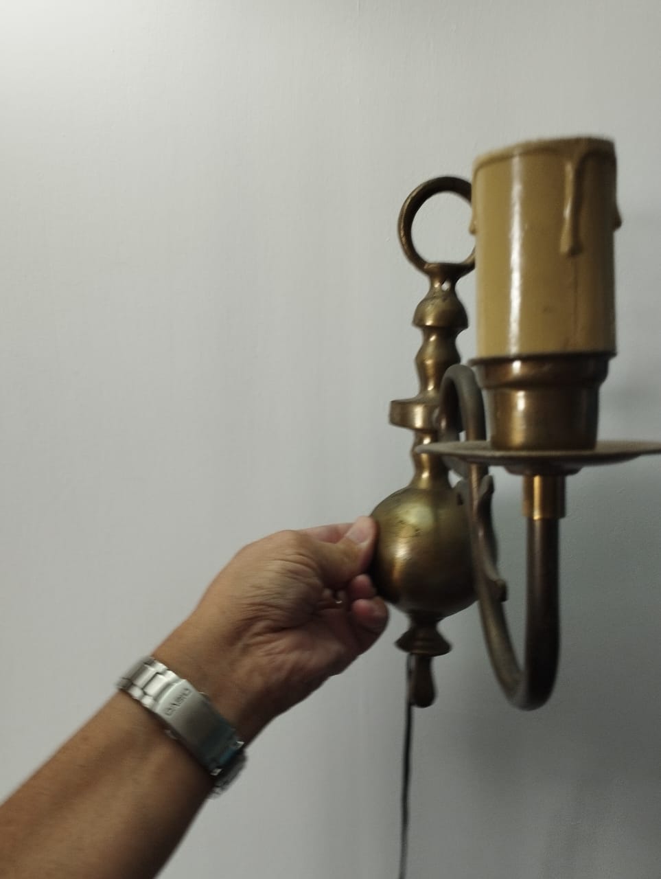 Par apliques de bronce - Imagen 5