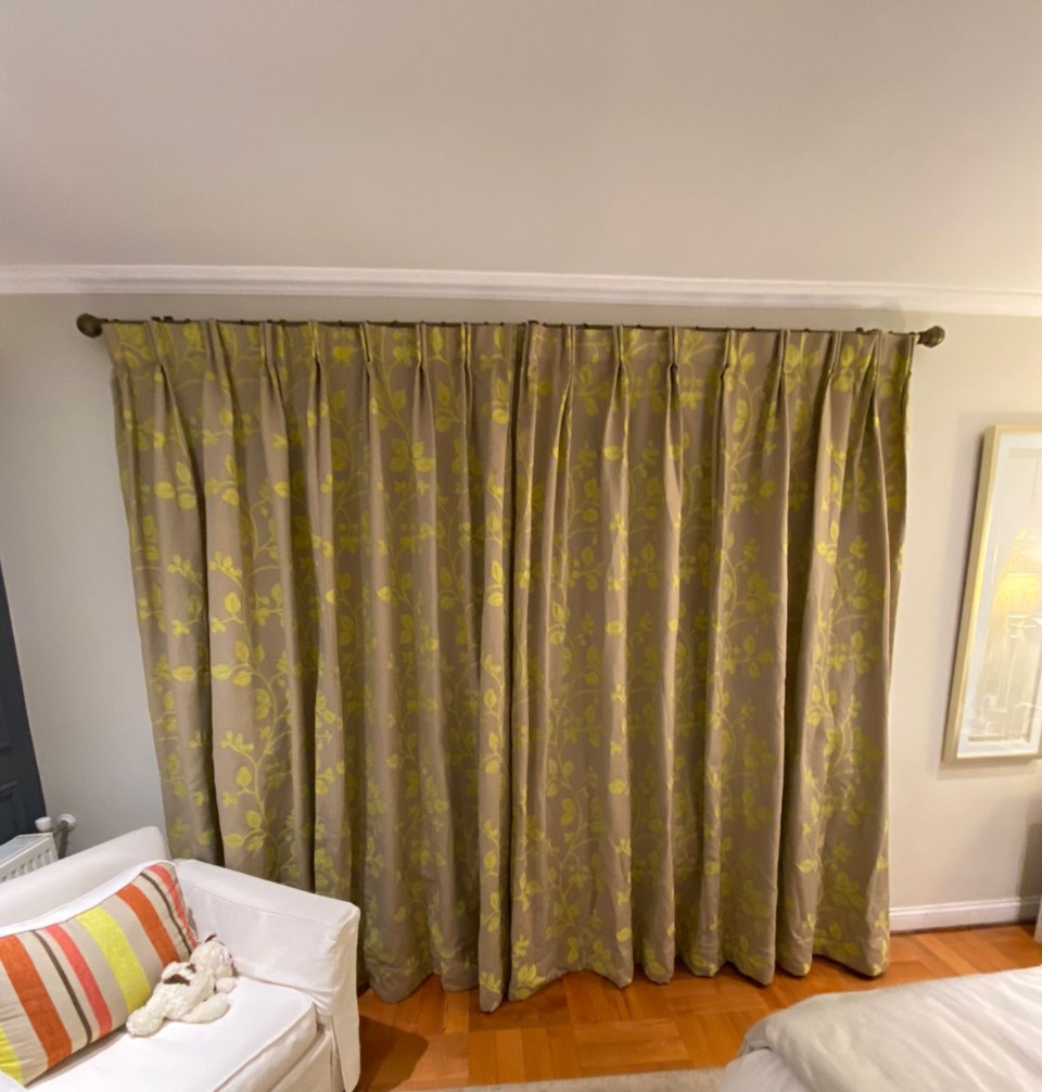 Par de cortinas Tela Le Cotonnier