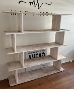 Repisa geométrica Pino albayalde