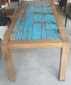 Mesa de comedor madera reciclada calipso Casadecora