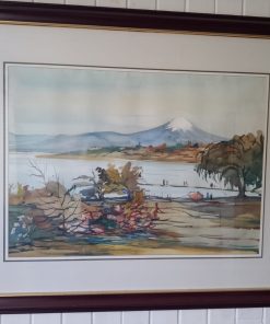 Cuadro volcán de Luis Vicencio