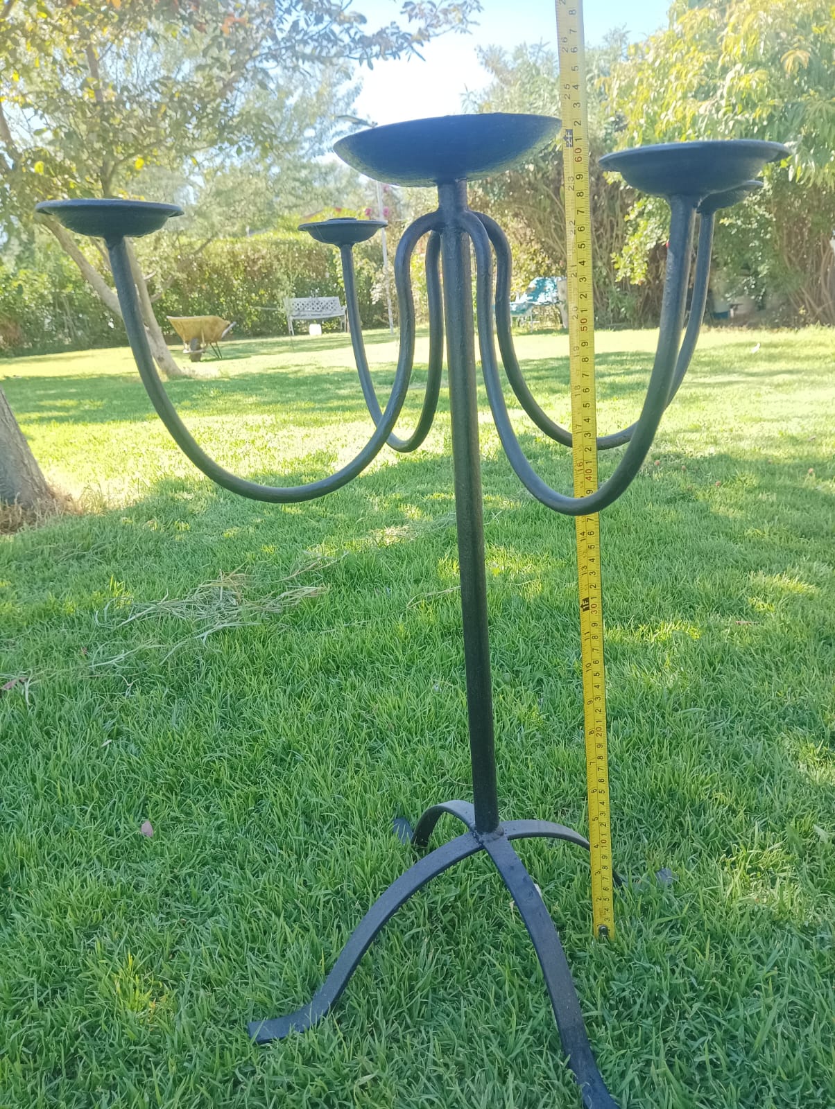 Candelabro metálico - Imagen 3