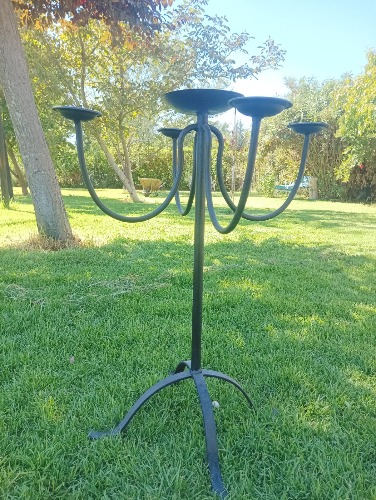 Candelabro metálico - Imagen 4