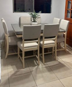 Juego comedor con 8 sillas Parker Ripley Homme