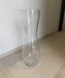 Florero de vidrio grande Handmade in Poland