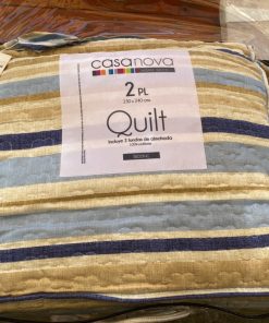 Quilt 2 plazas con fundas
