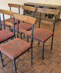 Juego 4 sillas etruscas