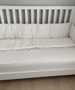 Cuna Farfallina 2 en 1 madera Raulí