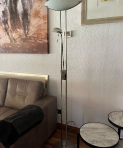 Lámpara de pie 2 luces 