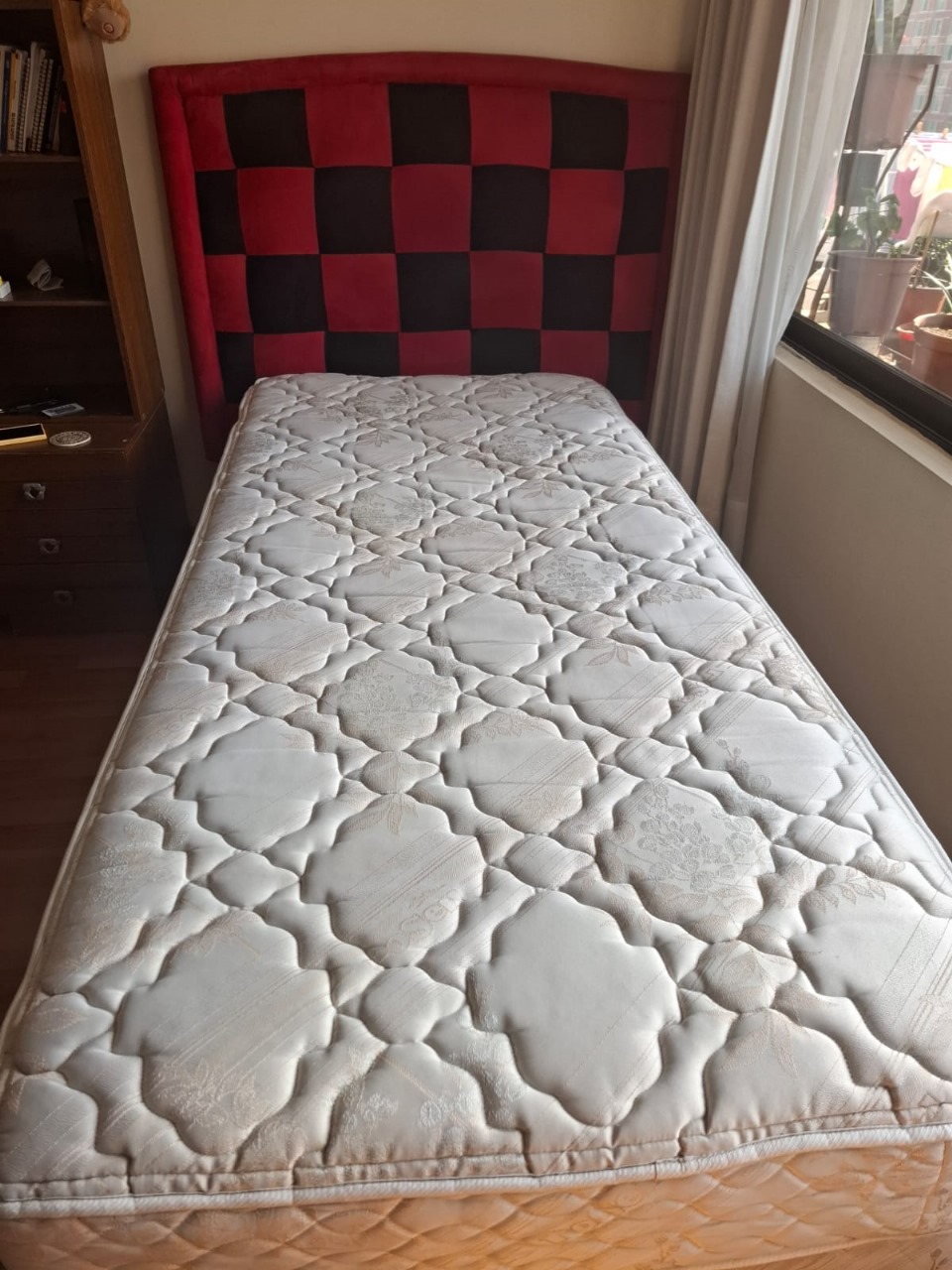 Cama 1 plaza Boxspring Rosen