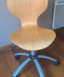 Silla escritorio madera