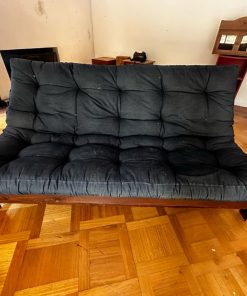 Futón gris oscuro Futonline