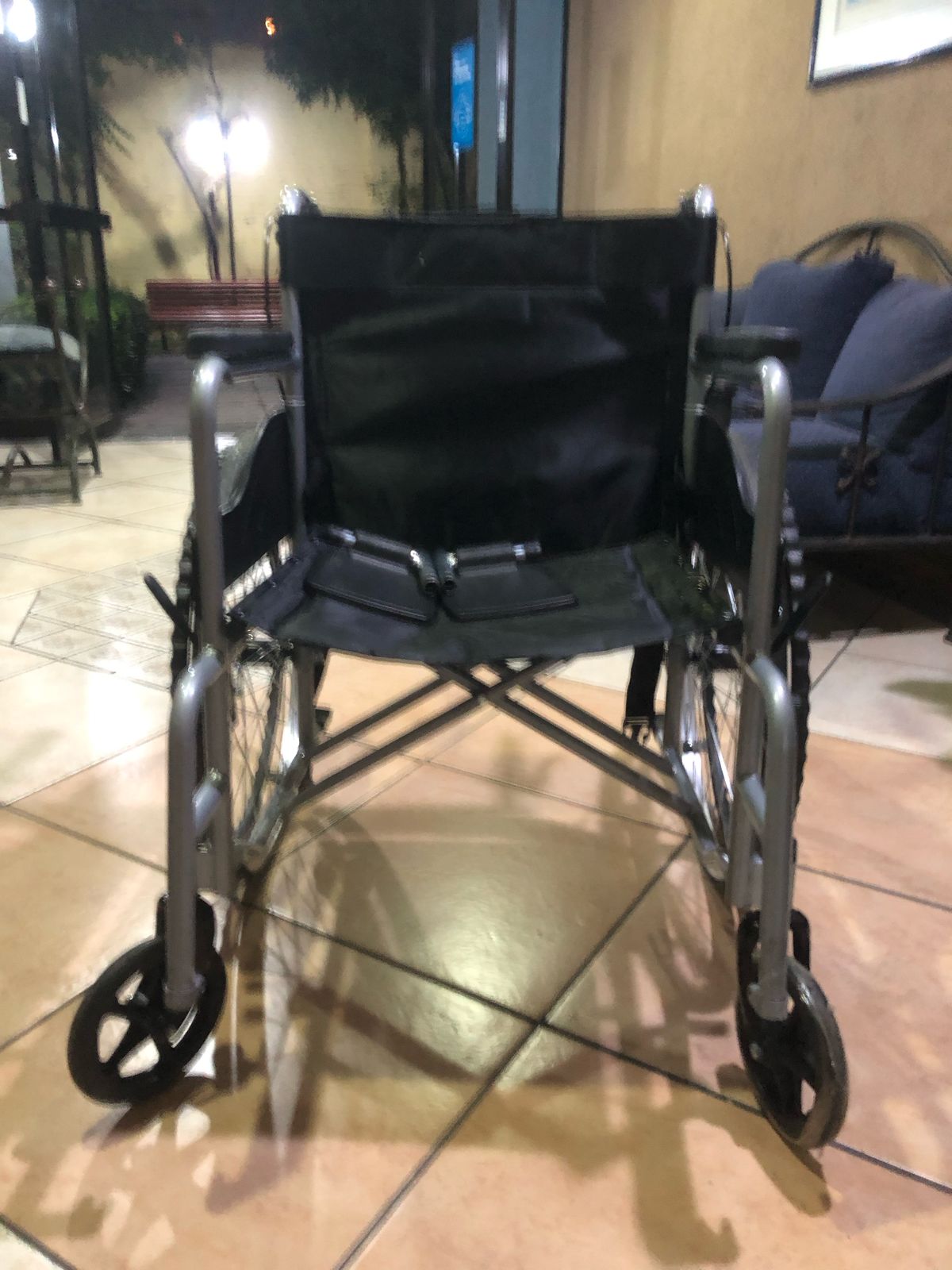 Silla de ruedas plegable 4 ruedas Nanofort - Imagen 3