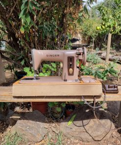 Máquina de coser Singer 15c con maleta