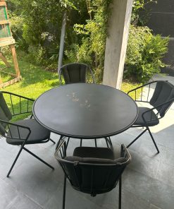 Juego comedor terraza 5 piezas Rosen Lamai