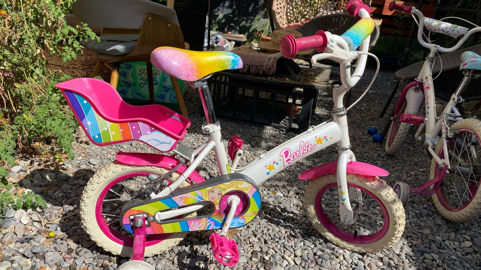 Bicicleta Barbie Bianchi infantil aro 12 - Imagen 3